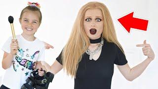 LITTLE SISTER gives me an EXTREME MAKEOVER *goth*  Fizz Sisters