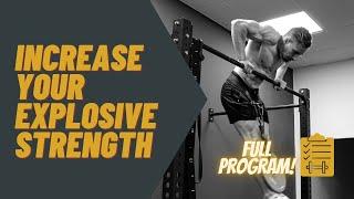 Improve your MUSCLE UP fast  10 Weeks Protocol