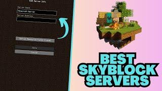 Top 5 Minecraft Skyblock Servers 2024