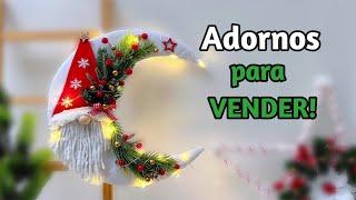 ADORNOS NAVIDEÑOS FÁCILES  para la NAVIDAD 2022  