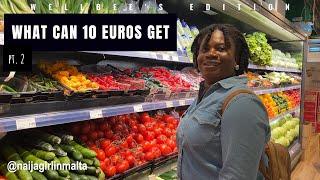 What Can 10 Euros get - Part 2   Cost of living in Malta  Grocery shopping Wellbees Edition