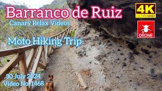 Tenerife ️ Puerto de la Cruz - Barranco de Ruiz Moto Trip July 2024 Teneriffa