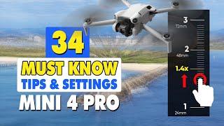 34 Must Know DJI Mini 4 Pro Tips & Tricks  DJI Fly App Settings & Guide