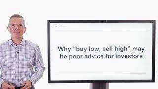 Killik Explains Why buy low sell high may be poor advice for long-term investors