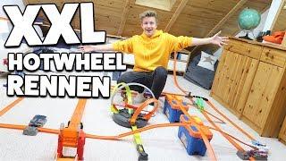 Die größte HOT WHEELS Rennstrecke der Welt? - Fahrt durchs ganze Haus Echtso