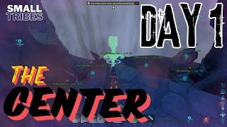 Day One - The Center Joining A Random Tribe - Ark Ascended Official Small Tribes ep.1