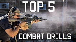 Top 5 Combat Drills  Special Forces Training  Tactical Rifleman