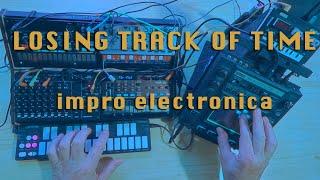 LOSING TRACK OF TIME an impro electronica. Feat Volca FM2 Beats & Modular. KaossPro NTS1 QuNexus