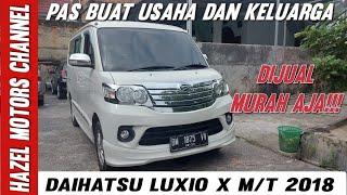 Cocok Banget Buat Usaha Dan Keluarga  Daihatsu Luxio X MT 2018  Hazel Motors Channel