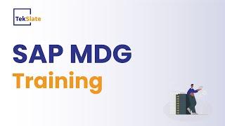 SAP MDG Training  SAP MDG Online Certification Course  SAP MDG Introduction - TekSlate