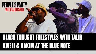 EXCLUSIVE Black Thought Surprises Talib Kweli Rakim & Bob James On Stage And Drops Crazy Bars