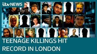 2021 is the worst year for teenage killings in London  ITV News