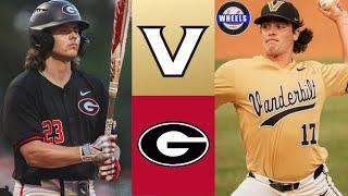 #17 Vanderbilt vs #19 Georgia Highlights  2024 College Baseball Highlights