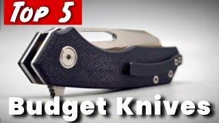 Top 5 Folding Knives for $30-$100 Best Budget EDC