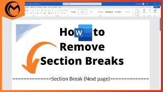 How to Remove Section Break in Microsoft Word 3 Best Ways