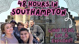 What To Do in SOUTHAMPTON England  WHERE To Eat WHAT To Visit & MORE Come Spend 48 Hours with US