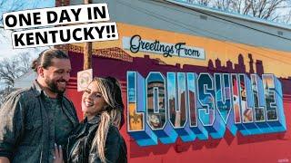 Kentucky 1 Day in Louisville KY - Travel Vlog  What to Do See & Eat