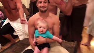 Michael Angarano towel dance