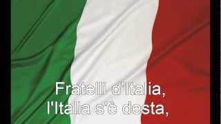 Inno nazionale - Inno di Mameli - Fratelli dItalia con testo with lyrics