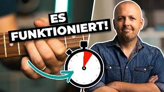 Gitarre spielen lernen in 5 MINUTEN ohne Vorkenntnisse