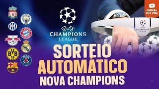 ENTENDA COMO SERÁ O SORTEIO DA NOVA CHAMPIONS