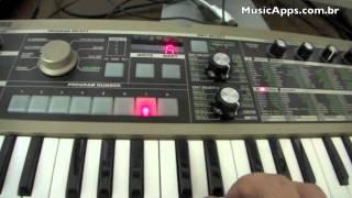 iPad BS-16i Genome MIDI Sequencer Microkorg and iRig MIDI