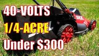 SKIL PWRCORE40 Brushless 40-volt 20-inch Push Mower Review