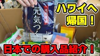 【ハワイへ帰国！】ハワイ在住日本人の購入品紹介の回