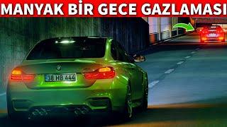 GECE GAZLAMASINDA LÜKS ARABALAR ÇILDIRDI  ASSETTO CORSA