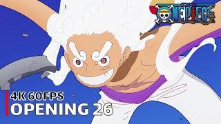 One Piece - Opening 26 【Uuuuus】 4K 60FPS  CC