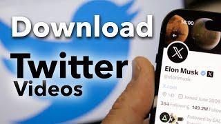 How to Download twitter X Videos? #twitter