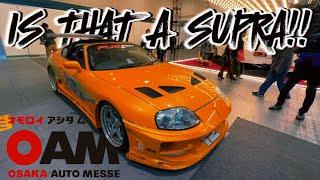 FUI EM UM EVENTO DE CARROS EM OSAKA PELA PRIMEIRA VEZ OSAKA AUTO MESSE #supra #explore #osaka