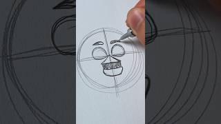 Drawing ASMR Chica FNAF #shorts