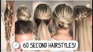 5 60 SECOND HAIRSTYLES PART 3 ft Shark FlexStyle  SHORT MEDIUM & LONG HAIRSTYLES