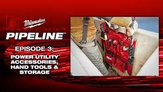 Milwaukee® Pipeline™ Power Utility Accessories Hand Tools & Storage