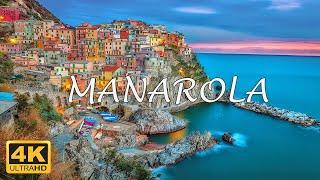Manarola Italy   4K Drone Footage