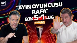 CANLI  Beşiktaş - Lugano Maç Sonu  Nihat Kahveci Nebil Evren  Kontratak