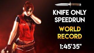 Resident Evil CODE Veronica X HD - Knife Only Speedrun - 14535