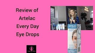 Artelac eye drops review - causes and solutions for dry eyes for women over 50