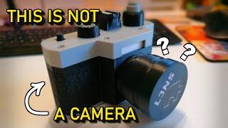 A Puzzle That Looks Like a Camera  L3ns 3d Printed Puzzle Box