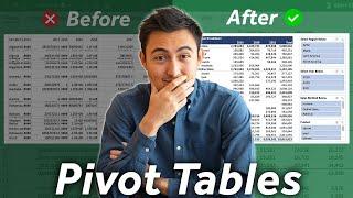 Pivot Tables MUST-KNOW for Business & Finance Professionals