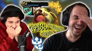 Mehr Health als Riot ANZEIGEN kann  3 Star Tahm Kench nach Änderung OP?  TFT Double Up Banger 6