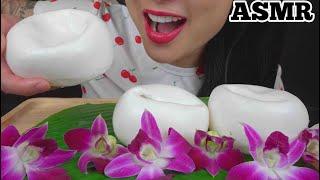 ASMR FRESH YOUNG COCONUT WATER IN THE SHELL EATING SOUNDS NO TALKING  SAS-ASMR