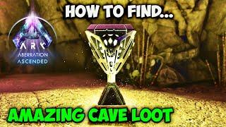 Aberration OP LOOT  ALL 9 Crate Locations in Elemental Vault ARK Ascended