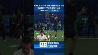 Velocity Vs. Power Quarterback Throwing Mechanics