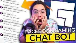 ¡Mejora tus directos con CHAT BOT para tus directos en Facebook Gaming *FÁCIL  Y RÁPIDO*  Duodedos