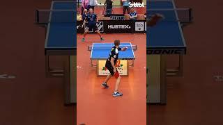 Insane comeback by table tennis pro 