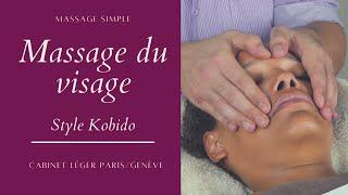 Massage du visage simplifié  inspiré du kobido japonais 