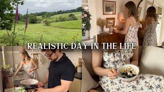 Peaceful DAY IN THE LIFE  Morning routine Countryside New hair Summer salad Slow Living Vlog