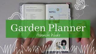 How I use a Hobonichi Weeks as a Garden Planner